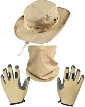 kolumb Boonie Hat with Gloves & Neck Gaiter, Men Women Camo Bucket Hats Wide Brim for Safari Military kolumb Boonie Hat with Gloves & Neck Gaiter, Men Women Camo Bucket Hats Wide Brim for Safari Military