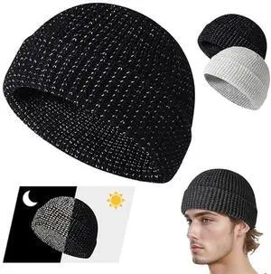 Weflexus Flex Beanie 2.0 - Unisex Reflective Beanie for Winter Night Walks (Black - One Size) Weflexus Flex Beanie 2.0 - Unisex Reflective Beanie for Winter Night Walks (Black - One Size)