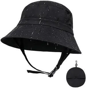 Packable Bucket Hat Women Men Lightweight Quick Dry Rain Sun Hat Black | Water Repellent, UPF50+, Wide Brim, Quick-Release Chin Strap, Outdoor Fishing Hiking Beach Travel Essentials Packable Bucket Hat Women Men Lightweight Quick Dry Rain Sun Hat Black | Water Repellent, UPF50+, Wide Brim, Quick-Release Chin Strap, Outdoor Fishing Hiking Beach Travel Essentials