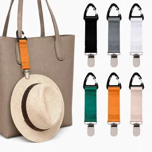 rerekiki 6 Pcs Hat Clip for Travel on Bag | Beach Vacation/Cruise Essentials, Strong Grip, Space-saving, For Women/Family rerekiki 6 Pcs Hat Clip for Travel on Bag | Beach Vacation/Cruise Essentials, Strong Grip, Space-saving, For Women/Family