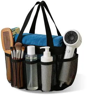 Mesh Shower Storage Bag, 8 Pockets, Women's Quick-Dry Toiletry Bag, suitable for swimming, travel, outdoor fitness, beach camping, etc. Mesh Shower Storage Bag, 8 Pockets, Women's Quick-Dry Toiletry Bag, suitable for swimming, travel, outdoor fitness, beach camping, etc.