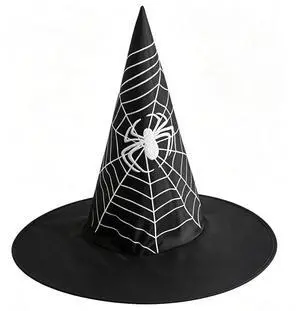 Yohenr Halloween Costume Witch Hat Accessory for Holiday Halloween Party Halloween Decorations,Wizard Hats Party Decoration Accessories Spider web pattern Foldable Witch Hat Yohenr Halloween Costume Witch Hat Accessory for Holiday Halloween Party Halloween Decorations,Wizard Hats Party Decoration Accessories Spider web pattern Foldable Witch Hat