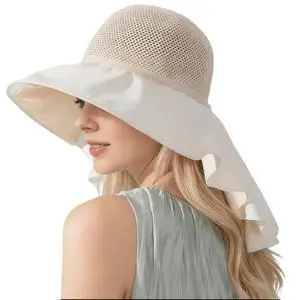 Women Sun Hats Wide Brim Foldable Bucket Cap Summer UV Protection Beach Hat Women Sun Hats Wide Brim Foldable Bucket Cap Summer UV Protection Beach Hat