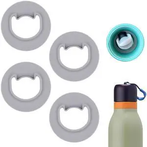4 Pcs Stopper Replacement for FreeSip Twist 18oz 24oz Water Bottle Top Cap Mouth Lid Seal Gasket Accessories 4 Pcs Stopper Replacement for FreeSip Twist 18oz 24oz Water Bottle Top Cap Mouth Lid Seal Gasket Accessories