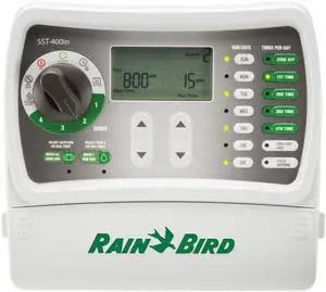 Rain Bird SST400IN Irrigation Controller, Indoor, 4-Station Rain Bird SST400IN Irrigation Controller, Indoor, 4-Station