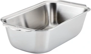 Provisions OvenBond Tri-ply Clad Stainless Steel, 1-Pound Loaf Pan (9" x 5") Provisions OvenBond Tri-ply Clad Stainless Steel, 1-Pound Loaf Pan (9" x 5")