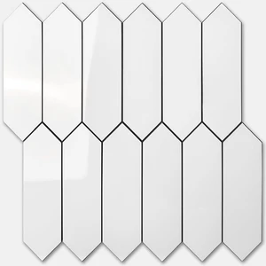 40 Sheets White Marble Faux Stone Peel and Stick Backsplash Tiles, 11.7" x 5.9" PVC Self Adhesive Wall Tiles, Waterproof Heat Resistant Stick On Wall Panels for Kitchen Bathroom Laundry RV Fireplace 40 Sheets White Marble Faux Stone Peel and Stick Backsplash Tiles, 11.7" x 5.9" PVC Self Adhesive Wall Tiles, Waterproof Heat Resistant Stick On Wall Panels for Kitchen Bathroom Laundry RV Fireplace