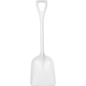 Hygienic Square Point Shovel, Polypropylene Blade, 23 1/2 in L, White 69815-1 Each Hygienic Square Point Shovel, Polypropylene Blade, 23 1/2 in L, White 69815-1 Each
