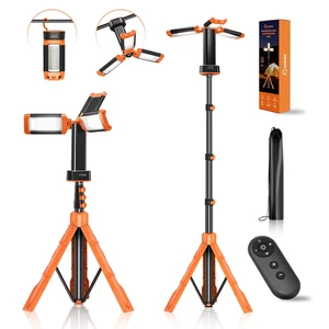 Portable Camping Light with Stand Work Light 12000mAh with Remote | 3200 Lumen,with Bag, Adjustable Height 73.2",Rechargeable,4 Lighting Modes Portable Camping Light with Stand Work Light 12000mAh with Remote | 3200 Lumen,with Bag, Adjustable Height 73.2",Rechargeable,4 Lighting Modes