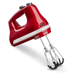 6 Speed Hand Mixer w/Flex Edge Beaters, KHM6118, Empire Red | 6 Speeds, Dishwasher-safe Flex Edge Beaters, Integrated storage clip. Pro whisk Attachment 6 Speed Hand Mixer w/Flex Edge Beaters, KHM6118, Empire Red | 6 Speeds, Dishwasher-safe Flex Edge Beaters, Integrated storage clip. Pro whisk Attachment