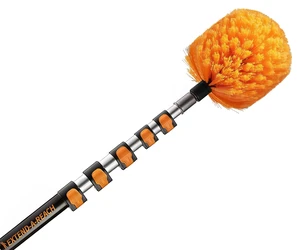 5-25 ft Cobweb Duster with Extension Pole 30+ Foot High Reach | Spider Web Cleaner Cobweb Brush for Outdoor & Indoor Web Cleaning // Lightweight & Sturdy Telescopic Pole Kit 5-25 ft Cobweb Duster with Extension Pole 30+ Foot High Reach | Spider Web Cleaner Cobweb Brush for Outdoor & Indoor Web Cleaning // Lightweight & Sturdy Telescopic Pole Kit