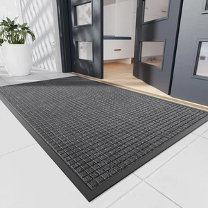 Durable Front Door Mat, 72" x 36" Heavy Duty Indoor Outdoor Doormat for Entryway, Non-Slip Rubber Backing, Stain and Fade Resistant Commercial Floor Mat for Home Office Entry Durable Front Door Mat, 72" x 36" Heavy Duty Indoor Outdoor Doormat for Entryway, Non-Slip Rubber Backing, Stain and Fade Resistant Commercial Floor Mat for Home Office Entry