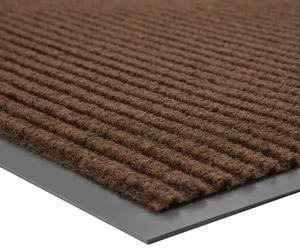Front Door Mat, Heavy Duty Indoor Outdoor Doormat, 72" x 36" Low Profile Outdoor Mats for Home Entrance, Stain and Fade Resistant Welcome Mat Ideal for High Traffic Area, Brown Front Door Mat, Heavy Duty Indoor Outdoor Doormat, 72" x 36" Low Profile Outdoor Mats for Home Entrance, Stain and Fade Resistant Welcome Mat Ideal for High Traffic Area, Brown