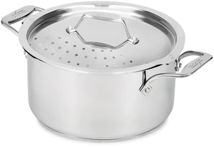 Simply Strain Nonstick 6 Qt. Multipot with Straining Lid | Multipot with straining lid for straining liquids, Dishwasher safe, Oven Safe up to 6500°F Simply Strain Nonstick 6 Qt. Multipot with Straining Lid | Multipot with straining lid for straining liquids, Dishwasher safe, Oven Safe up to 6500°F