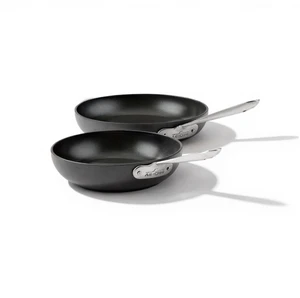 HA1® Nonstick, 2-Piece Fry Pan Set, Induction Ready | 8" and 10" frying pans set, Long-lasting non-stick, Scratch-Resistant Exterior, Dishwasher safe, Oven Safe up to 500°F HA1® Nonstick, 2-Piece Fry Pan Set, Induction Ready | 8" and 10" frying pans set, Long-lasting non-stick, Scratch-Resistant Exterior, Dishwasher safe, Oven Safe up to 500°F