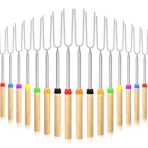 150 Pack 32 Inch Marshmallow Roasting Sticks for Fire Pit Bulk | Smores Skewers for Fire Pit Kit, Hot Dog Camping Skewers Accessories, Campfire Extendable Forks BBQ Tools 150 Pack 32 Inch Marshmallow Roasting Sticks for Fire Pit Bulk | Smores Skewers for Fire Pit Kit, Hot Dog Camping Skewers Accessories, Campfire Extendable Forks BBQ Tools
