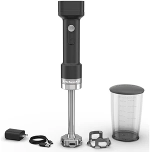 Go Cordless Hand Blender, battery included, KHBRV71 | Cordless, 7" Blending Arm, Variable Speed Trigger Switch, 3-cup BPA -Free Blending Jar, Battery Included, Black Matte Go Cordless Hand Blender, battery included, KHBRV71 | Cordless, 7" Blending Arm, Variable Speed Trigger Switch, 3-cup BPA -Free Blending Jar, Battery Included, Black Matte