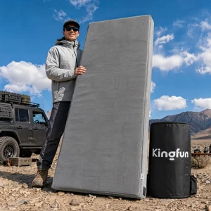 3 Inch CertiPUR-US Memory Foam Camping Mattress, Waterproof Roll up Sleeping Pad for Adults, Comfortable Thick Floor Sleeping Mats for Car Truck Tent with Removable Travel Bag 3 Inch CertiPUR-US Memory Foam Camping Mattress, Waterproof Roll up Sleeping Pad for Adults, Comfortable Thick Floor Sleeping Mats for Car Truck Tent with Removable Travel Bag