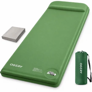 Self-Inflating Sleeping Pad, 3" Memory Foam Camping Mattress | Built-in Foot Pump, Insulated Foam, Memory Foam, Car Camping, Tent Camping, Backpacking, Compact Storage, 4-Season Self-Inflating Sleeping Pad, 3" Memory Foam Camping Mattress | Built-in Foot Pump, Insulated Foam, Memory Foam, Car Camping, Tent Camping, Backpacking, Compact Storage, 4-Season
