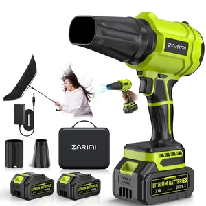 Cordless Leaf Blower, 980,000 RPM Handheld Leaf Blower with 2 Batteries & Charger, Lightweight Leaf Blowers for Patio, Lawn, Leaves, Dust - Bright Green Cordless Leaf Blower, 980,000 RPM Handheld Leaf Blower with 2 Batteries & Charger, Lightweight Leaf Blowers for Patio, Lawn, Leaves, Dust - Bright Green