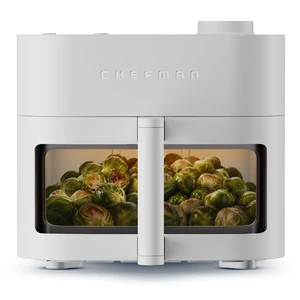 Crispinator Air Fryer 7-in-1 with 8 Qt Capacity, 450°F Max Temp & TurboFry Pro Technology for Fast, Even Results, Bake, Broil, Dehydrate, Viewing Window, Nonstick Ceramic-Coated Basket Crispinator Air Fryer 7-in-1 with 8 Qt Capacity, 450°F Max Temp & TurboFry Pro Technology for Fast, Even Results, Bake, Broil, Dehydrate, Viewing Window, Nonstick Ceramic-Coated Basket