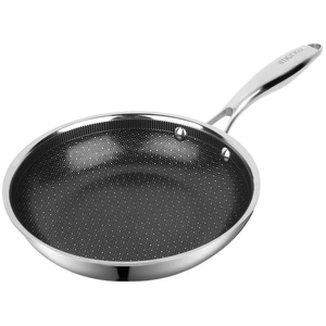 8 Inch Non Stick Frying Pans, Healthy Hybrid Ceramic Frying Pans | PFOA Free, Dishwasher & Oven-Safe Non Stick Skillets, Stainless Steel Frying Pan for Gas, Electric, and Induction 8 Inch Non Stick Frying Pans, Healthy Hybrid Ceramic Frying Pans | PFOA Free, Dishwasher & Oven-Safe Non Stick Skillets, Stainless Steel Frying Pan for Gas, Electric, and Induction