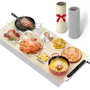 Warming Mat for Food Extra Large: 36"X16" Adjustable Silicone Food Warming Mat Heating Pad Food Warming Pad for Kitchen Counter Warming Trays for Buffets Party Hot Plates for Countertop Gifts Family Warming Mat for Food Extra Large: 36"X16" Adjustable Silicone Food Warming Mat Heating Pad Food Warming Pad for Kitchen Counter Warming Trays for Buffets Party Hot Plates for Countertop Gifts Family