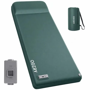 3.15" Memory Foam Sleeping Pad, Self-Inflating with Electric Pump | Ultra-Thick Camping Mattress with Built-in Pillow, 4 Season, Tent Use, Car Camping, RV Travel, Quiet Sleep 3.15" Memory Foam Sleeping Pad, Self-Inflating with Electric Pump | Ultra-Thick Camping Mattress with Built-in Pillow, 4 Season, Tent Use, Car Camping, RV Travel, Quiet Sleep