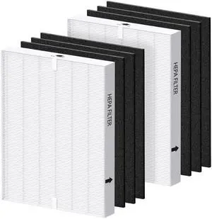 AP-1512HH Filter for Coway Airmega AP-1512HH & Airmega 200M Air Purifiers | 2 Efficient Filter and 6 Carbon Pre-Filters for Coway Filter Replacement AP-1512HH & 200M AP-1512HH Filter for Coway Airmega AP-1512HH & Airmega 200M Air Purifiers | 2 Efficient Filter and 6 Carbon Pre-Filters for Coway Filter Replacement AP-1512HH & 200M
