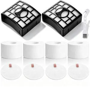 ViewSonic Vacuum Filter Replacement for Shark Rotator DuoClean Lift Away | 2 + 4 Pack Powered Speed NV680 NV681 NV682 NV683 NV800 NV801 NV803 UV810, Compare to Part # XFF680 &XHF680 ViewSonic Vacuum Filter Replacement for Shark Rotator DuoClean Lift Away | 2 + 4 Pack Powered Speed NV680 NV681 NV682 NV683 NV800 NV801 NV803 UV810, Compare to Part # XFF680 &XHF680