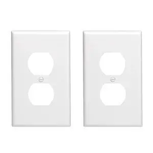 Covers Wall Plates -Duplex Outlet Covers, 1-Gang Standard Size Wall Plate for Outlets, Duplex Receptacle Wall Plate,Unbreakable Polycarbonate Thermoplastic,UL Listed (2-Pack,White) Covers Wall Plates -Duplex Outlet Covers, 1-Gang Standard Size Wall Plate for Outlets, Duplex Receptacle Wall Plate,Unbreakable Polycarbonate Thermoplastic,UL Listed (2-Pack,White)