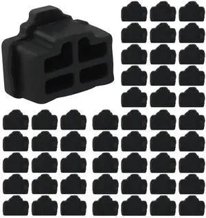 Jiozermi RJ45 Dust Cover, 50 Pcs, Black | Dust Plug, Ethernet Jack Dust Cap, Protects Ethernet Ports from Dust & Debris Jiozermi RJ45 Dust Cover, 50 Pcs, Black | Dust Plug, Ethernet Jack Dust Cap, Protects Ethernet Ports from Dust & Debris