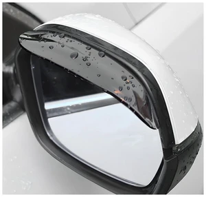 NYTKL 2 PCS Mirror Rain Visor Eyebrow, Rainproof PVC Side Mirror Guards Visor Eyebrow Protector, Auto Exterior Carbon Fiber Rearview Mirrors Rain Cover for Car Truck SUV (Black) NYTKL 2 PCS Mirror Rain Visor Eyebrow, Rainproof PVC Side Mirror Guards Visor Eyebrow Protector, Auto Exterior Carbon Fiber Rearview Mirrors Rain Cover for Car Truck SUV (Black)