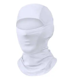 Ski Mask White Balaclava Sun UV Protection Face Mask for Motorcycle Riding | UPF 50+ UV Face Mask for Work Riding Skiing Snowboarding, Full Face Cover Mask for Sun, Cooling Breathable Thin Shiesty Mas Ski Mask White Balaclava Sun UV Protection Face Mask for Motorcycle Riding | UPF 50+ UV Face Mask for Work Riding Skiing Snowboarding, Full Face Cover Mask for Sun, Cooling Breathable Thin Shiesty Mas