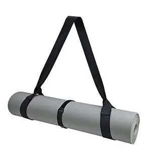 Adjustable Yoga Mat Strap Carrier, Thick Wide Yoga Mat Holder with Hook-and-loop fastener for yoga enthusiast, Travel Gym, Black Non-Slip Yoga Straps for Carrying Mats Adjustable Yoga Mat Strap Carrier, Thick Wide Yoga Mat Holder with Hook-and-loop fastener for yoga enthusiast, Travel Gym, Black Non-Slip Yoga Straps for Carrying Mats