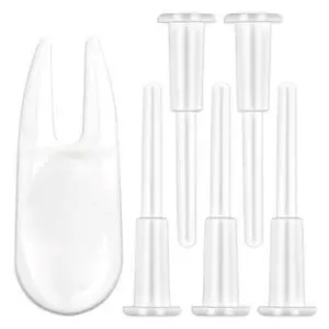 5 Air Stopper Plugs + 1 Remover Tool Exercise Ball Plug Replacement Kit for Yoga Balls, Bouncing Balls & Inflatable Beds 5 Air Stopper Plugs + 1 Remover Tool Exercise Ball Plug Replacement Kit for Yoga Balls, Bouncing Balls & Inflatable Beds