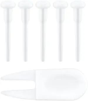 Quacc 6 PCS Exercise Ball Plug Replacement Yoga Ball Air Stopper Pin | with Plug Puller, Easy to Replace, Reusable, Replacement Plug Pin for Exercise Ball, Gym, Pilates, Balance Ball Quacc 6 PCS Exercise Ball Plug Replacement Yoga Ball Air Stopper Pin | with Plug Puller, Easy to Replace, Reusable, Replacement Plug Pin for Exercise Ball, Gym, Pilates, Balance Ball