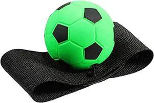 WsjiaboFux Green Wrist Return Ball - Adjustable Bounce Back Ball with String, Rubber Elastic Rebound Finger Exercise Activity and Play WsjiaboFux Green Wrist Return Ball - Adjustable Bounce Back Ball with String, Rubber Elastic Rebound Finger Exercise Activity and Play