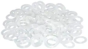 ThreeBulls 120Pcs Clear Rubber O-Ring Keyboard, O-Rings Keycaps, Switch Dampeners Keycap, for Cherry MX Key Switch Keyboards Dampers,White ThreeBulls 120Pcs Clear Rubber O-Ring Keyboard, O-Rings Keycaps, Switch Dampeners Keycap, for Cherry MX Key Switch Keyboards Dampers,White