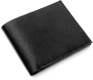Ultra Soft Synthetic Leather Men's Wallet, Minimalist Bifold Bussiness Card Holder Man Slim Wallets Mens Front Pocket Wallet with Id Window Easy to Carry for Personal Use and Gift Giving (Black) Ultra Soft Synthetic Leather Men's Wallet, Minimalist Bifold Bussiness Card Holder Man Slim Wallets Mens Front Pocket Wallet with Id Window Easy to Carry for Personal Use and Gift Giving (Black)