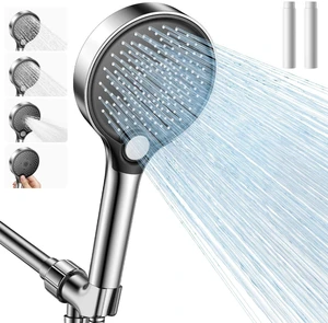 Shower Head with Handheld , High Pressure 3 Spray Modes Adjustable Detachable Showerhead, 18-Stage Remove Chlorine & Reduce Dry Itchy Skin, 2 Filters Included,Stainless Hose Shower Head with Handheld , High Pressure 3 Spray Modes Adjustable Detachable Showerhead, 18-Stage Remove Chlorine & Reduce Dry Itchy Skin, 2 Filters Included,Stainless Hose