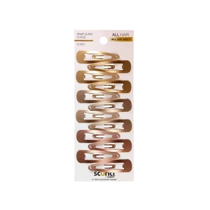 Metal Snap Clips - Blonde - All Hair - 12pcs: Fashion, Hair Styling, Securing Hair Metal Snap Clips - Blonde - All Hair - 12pcs: Fashion, Hair Styling, Securing Hair