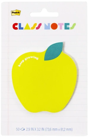 2.3"x3.4"Class Notes Apple Yellow 2.3"x3.4"Class Notes Apple Yellow