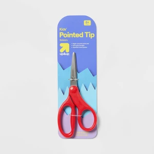 6" Kids' Scissors Pointed Tip: School Safety, Multicolor, ABS & Steel, NonPowered Desk Tool 6" Kids' Scissors Pointed Tip: School Safety, Multicolor, ABS & Steel, NonPowered Desk Tool