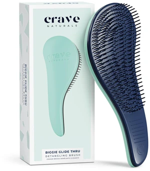 Biggie Glide Thru Hair Brush - Detangler Brush for Curly, Straight, Wet or Dry Hair - Gentle Detangling Brushes for Adults, Kids, Toddlers - Hair Accessories for Women, 8.4"x3.4" - Mint Biggie Glide Thru Hair Brush - Detangler Brush for Curly, Straight, Wet or Dry Hair - Gentle Detangling Brushes for Adults, Kids, Toddlers - Hair Accessories for Women, 8.4"x3.4" - Mint