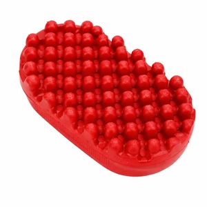 Durable, Washable Comb Brush, a Premium Alternative to Hair Sponges for Afro, Curly, Coiled & 4C Hair, Ideal for Daily or Professional Use (1 Count) (Red) Durable, Washable Comb Brush, a Premium Alternative to Hair Sponges for Afro, Curly, Coiled & 4C Hair, Ideal for Daily or Professional Use (1 Count) (Red)