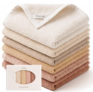 6-Pack 100% Cotton Terry Face Cloths, Soft Wash Cloths for Women 6-Pack 100% Cotton Terry Face Cloths, Soft Wash Cloths for Women