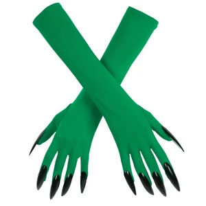 Halloween Claw Gloves Long Gloves with Scary Nails Halloween Costume Accessories for Women Party Supplies Halloween Claw Gloves Long Gloves with Scary Nails Halloween Costume Accessories for Women Party Supplies