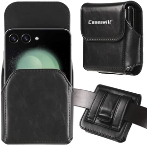 Caseswill For Motorola Razr Ultra 2026 2025 / Razr 2026 2025 2024 2023 / Razr+ Plus 2026 2025 2024 2023 Case Premium Leather Phone Pouch with Belt Clip Holster - Black Caseswill For Motorola Razr Ultra 2026 2025 / Razr 2026 2025 2024 2023 / Razr+ Plus 2026 2025 2024 2023 Case Premium Leather Phone Pouch with Belt Clip Holster - Black