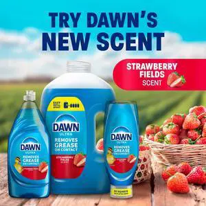 Dawn Ultra, Dishwashing Liquid, Refill Jug, Dish Soap, Strawberry Fields, 67 Fl oz Dawn Ultra, Dishwashing Liquid, Refill Jug, Dish Soap, Strawberry Fields, 67 Fl oz